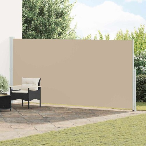  Zložljivo stransko senčilo Bež 300 x 180 cm Poliester, (5000247807) Slike