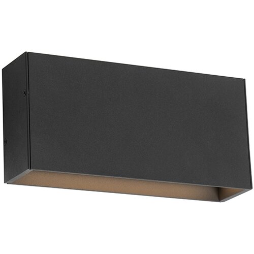 QAZQA Sodobna stenska svetilka antracit z LED IP54 - Spector Slike