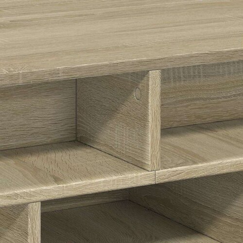 vidaXL Klubska mizica sonoma hrast 70x70x29 cm inženirski les Cene