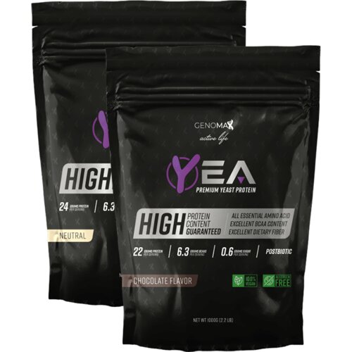 YEA Protein, Neutral 1kg + Čokolada 1kg Cene
