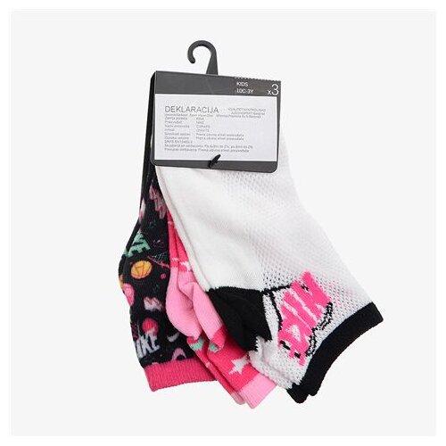 Nike dečije čarape NHG DOODLE SCRIBBLE ANKLE 3PK GN0470-A8F Slike