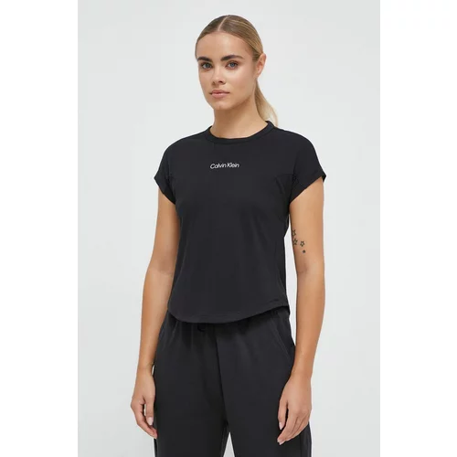 Calvin Klein Majica kratkih rukava za trening boja: crna