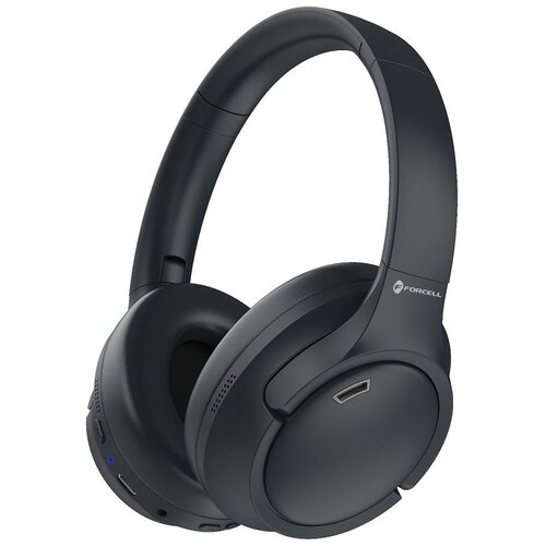 forcell bluetooth slušalice  f-audio vibe anc + tuya app crne Cene