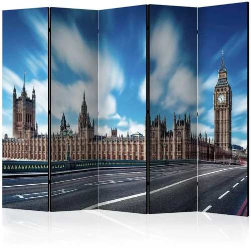  Paravan u 5 dijelova - Sunny London II [Room Dividers] 225x172