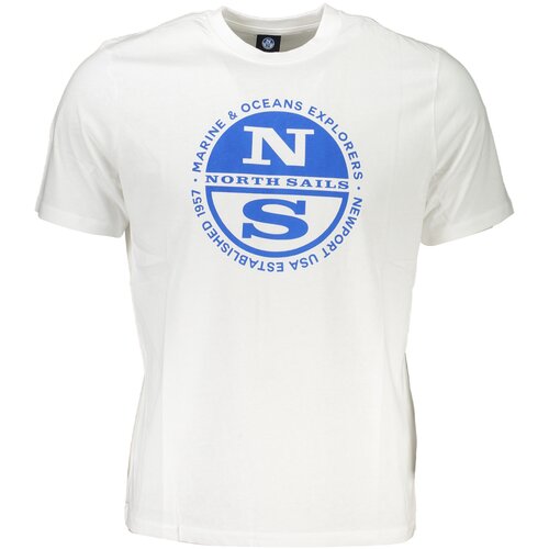 North Sails MEN&#39;S SHORT SLEEVED T-SHIRT WHITE Cijene