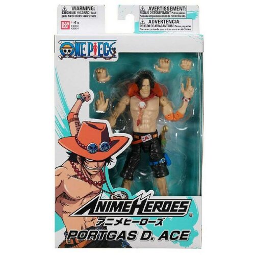  djelovanja One Piece Bandai Anime Heroes: Portgas D. Ace 17 cm Slike
