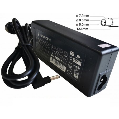 Gembird NPA90-195-4620 Punjač za laptop 90W-19.5V-4.62A 7.4x5.0mm Cene