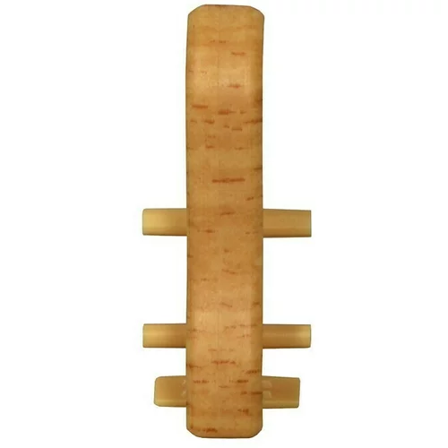 PROFILES AND MORE Spojka za letvice SU18/FU18 (umetna masa, videz bukovega lesa, 2 kosa)