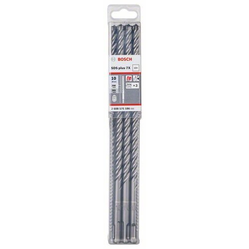 Bosch Hamer burgija SDS plus-7X 2608576186, 10 x 200 x 265 mm, 1 komad Cene