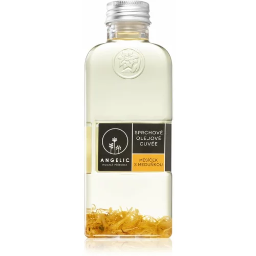 Angelic Cuvée Calendula & Lemon balm pomirjevalno olje za prhanje 200 ml