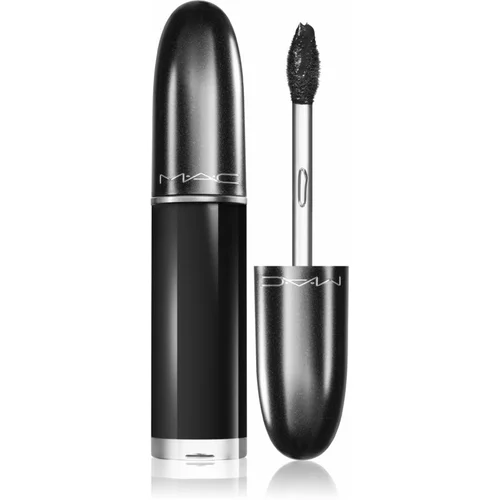MAC Cosmetics Retro Matte Liquid Lipcolour mat tekoča šminka odtenek Caviar 5 ml
