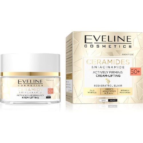 Eveline krema za lice na bazi Ceramida i Niacinamida 50+ ,50ml Cene