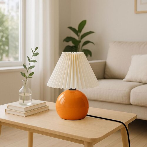 Opviq 242029 creamorange table lamp Cene
