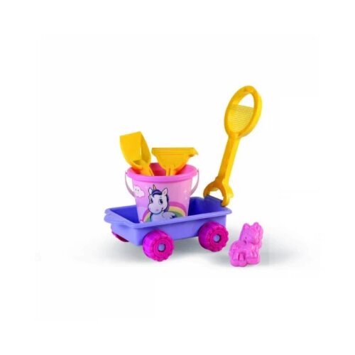 Androni Giocattoli KOLICA SET ZA PLAŽU, JEDNOROG Cene
