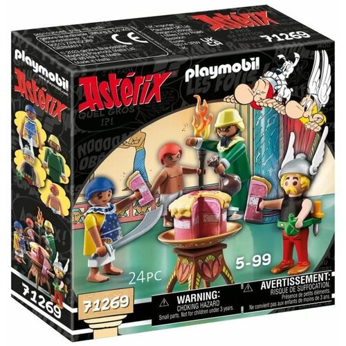 Playmobil Playset Asterix: Amonbofis and the poisoned cake 71268 24 Dijelovi Cijene