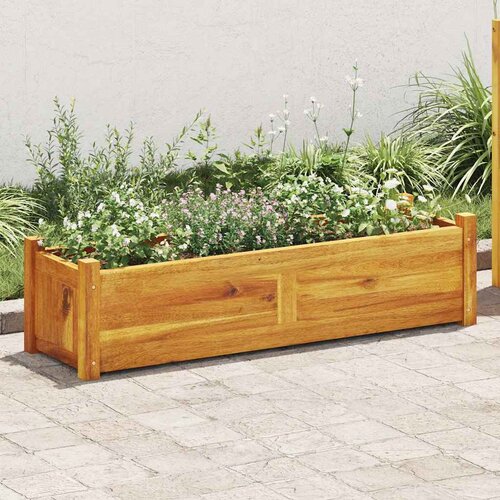 Furnova Visoka greda iz akacijevega lesa 100x30x25 cm, (21920981) Slike