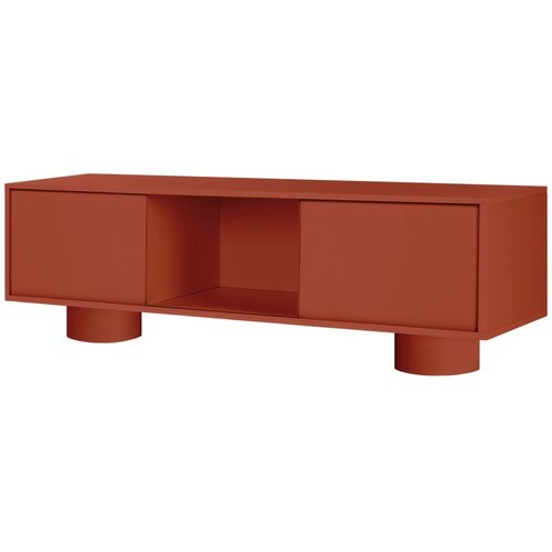 noo.ma TV omarica v barvi terakote 160x48x42 cm Taro &ndash; Cene