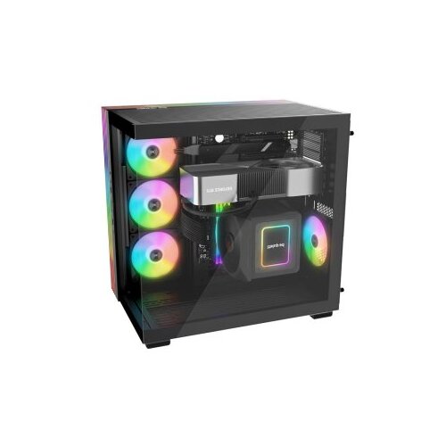 Be Quiet! Tiho! Light Base 600 LX s crnim PC staklenim prozorom, Midi-Tower Slike