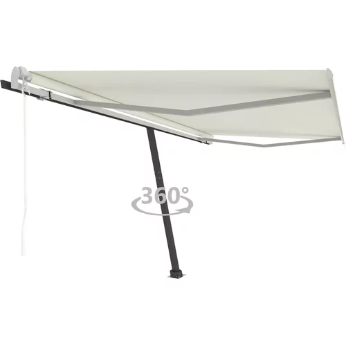  Samostojeća automatska tenda 450 x 300 cm krem
