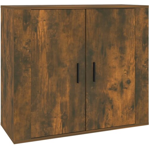 Maison Chic Komoda - Predalnik dimljeni hrast 80x33x70 cm inženirski les, (21718174) Cene