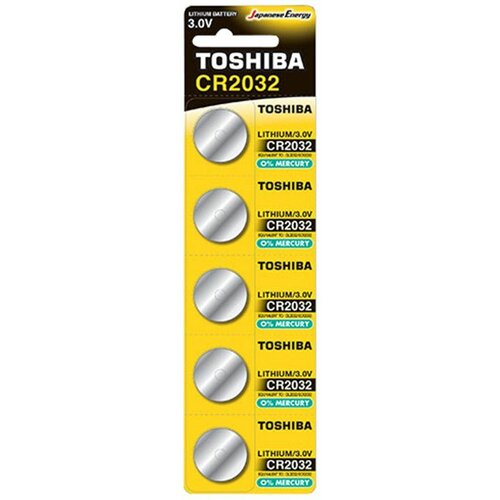 Toshiba electronics litijum baterija cr2032 5/1 ( 1100015095 ) Slike