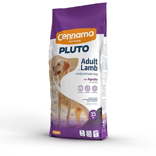 CENNAMO PLUTO Dog Adult Medium Maxi Lamb - hrana za odrasle pse srednjih i velikih rasa sa jagnjetinom (15kg) Slike