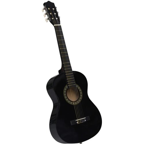  Klasična gitara za početnike i djecu s torbom crna 1/2 34 &amp;quot; Slike