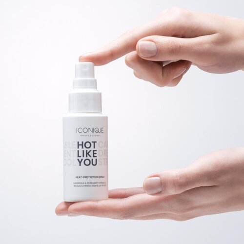 ICONIQUE Professional HOT LIKE YOU Heat-protection za&amp;scaron;čitno pr&amp;scaron;ilo za toplotno oblikovanje las 70 ml Slike