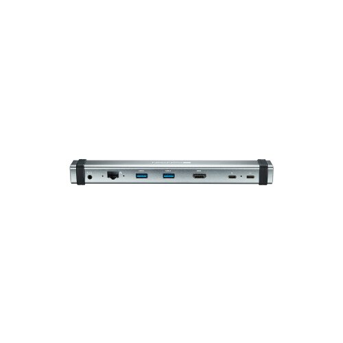 Canyon Multiport Docking Station with 7 ports: 2*Type C+1*HDMI+2*USB3.0+1*RJ45+1*audio 3.5mm, Input 100-240V, Output USB-C PD 5-20V/3A&USB-A 5V/1A, with type c to type c cabel 0.3m, Space gray, 226*33.7*24mm, 0.174kg Cijene