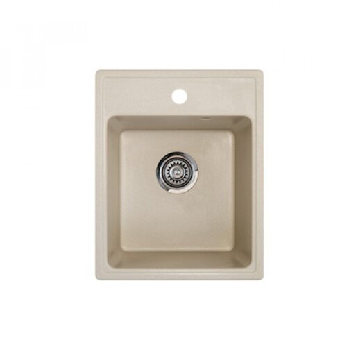 Metalac granitna sudopera X quadro 40 400x500 beige Cene