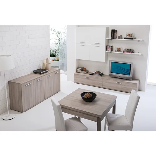 Dnevna soba LEO - olmo/bela -Mali set