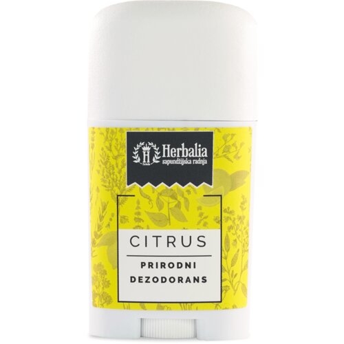 Herbalia Prirodni dezodorans Citrus 33g Slike