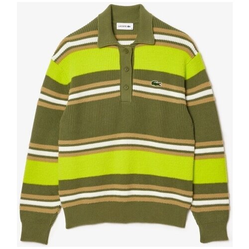 Lacoste Puloverji AF3442 Zelena Slike