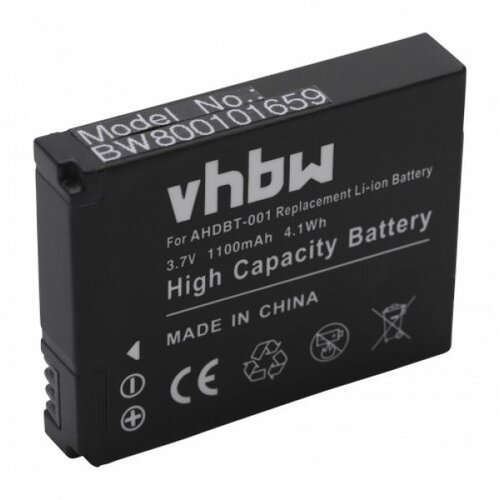VHBW Baterija za GoPro HD Hero / HD Hero 2, 1100 mAh Cene