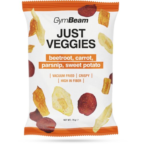 GymBeam Just Veggies - vegetable chips mix 12 x 75 g Cene