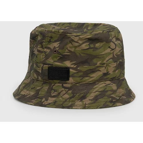 Superdry Pamučni šešir boja: zelena