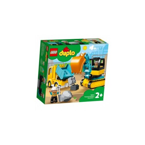  Kamion i bager lego duplo town Cene