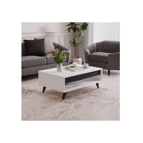Hanah home Klub sto Century, 90x38x60 cm, Bijeli Cene