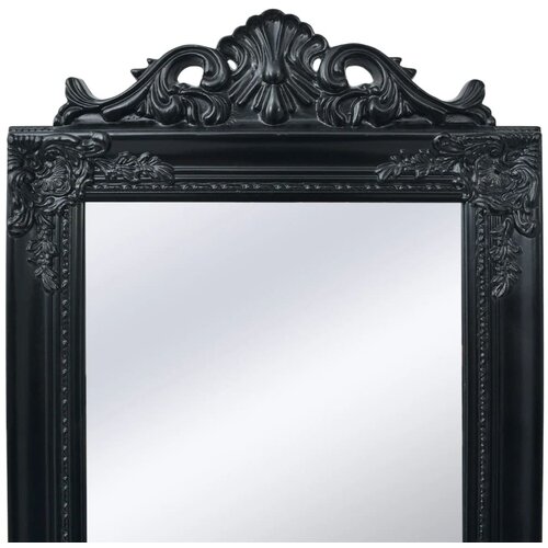 Maison Chic Prostostoječe Ogledalo - Zrcalo - Kozmetično ogledalo baročni stil 160x40 cm črno, (21697749) Cene