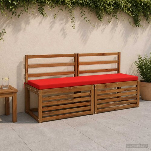  Jastučić za klupu SOEST 100% poliester Crvena 160 x 40 x 5 cm Cijene