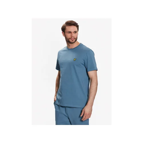 Lyle & Scott Majica Plain T-Shirt TS400VOG Modra Regular Fit