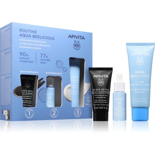 Apivita Aqua Beelicious Hydrating &amp;amp; Nourishing Routine set za intenzivnu hidrataciju Slike