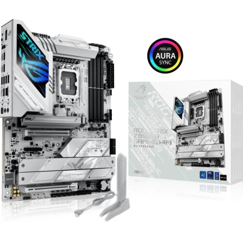 Asus ROG STRIX Z890-A GAMING WIFI, DDR5, SATA3, USB4, DP, 2.5GbE, WIFI 7, LGA1851 ATX Slike