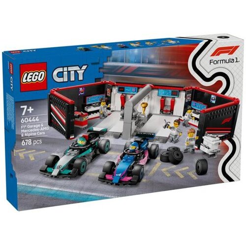 Lego 60444 F1® garaža i Mercedes-AMG i Alpine formule Cene