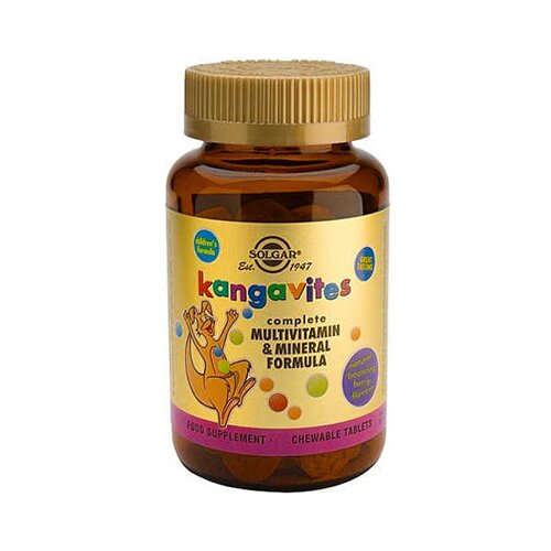 Solgar kangavites multivitamini i minerali – tablete bobičastog ukusa za decu Cene