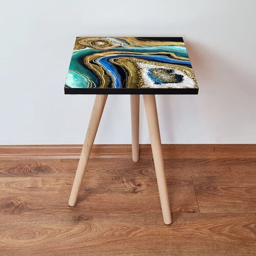 Hanah home Shp288 - multicolor multicolor side table Cene
