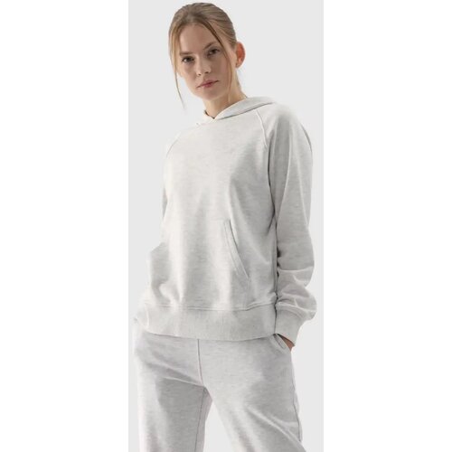 4f Women's Hoodie Pullover Gray WMM00TSW Slike