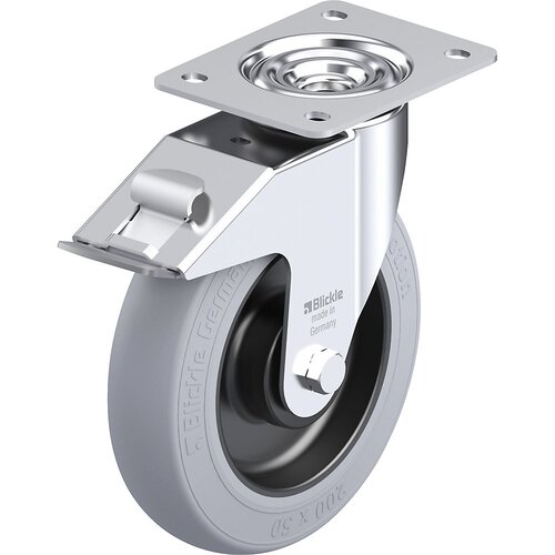 Blickle 936143 LE-POES 200KA-FI-SG okretni kotač od čeličnog lima Promjer kotača: 200 mm Nosivost (maks.): 300 kg kom. Cijene