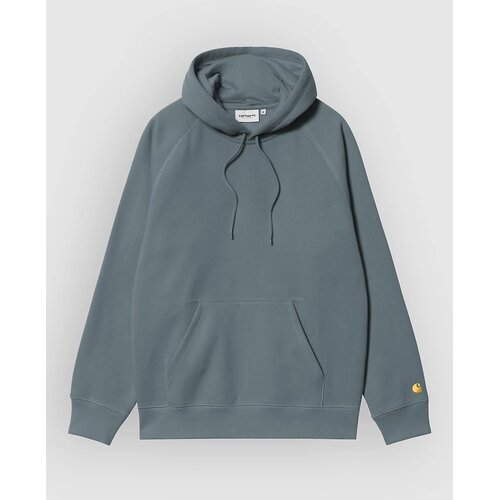 Carhartt WIP Chase Pulover s kapuco cozy blue / gold Cene