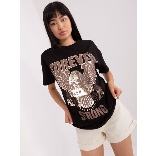 Och Bella T-shirt-TW-TS-OB057.50-black Cene